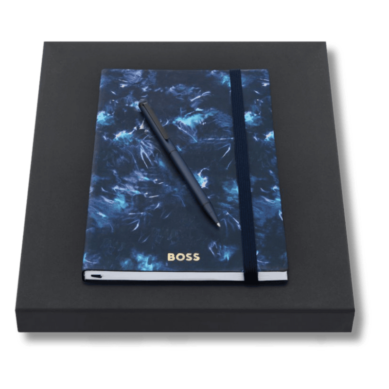 Set HUGO BOSS (ballpoint pen & Notebook)