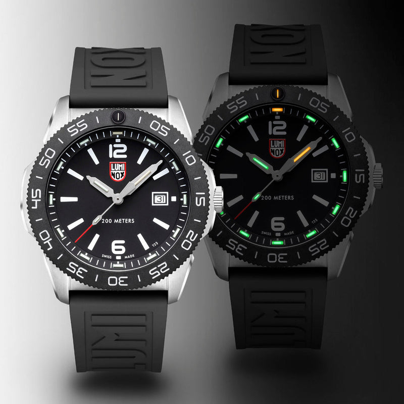 Luminox Pacific Diver Rubber Black