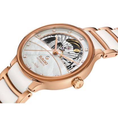 RADO Centrix Automatic Diamonds Open Heart white rose