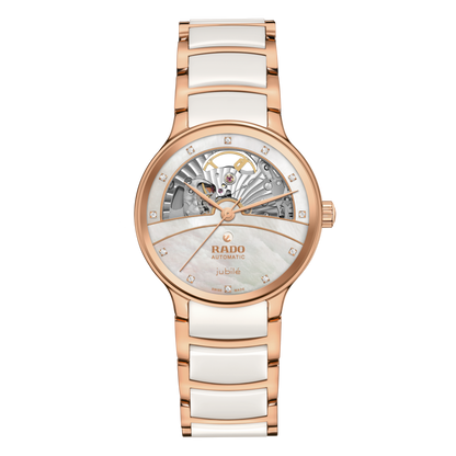 RADO Centrix Automatic Diamonds Open Heart white rose