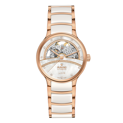 RADO Centrix Automatic Diamonds Open Heart white rose
