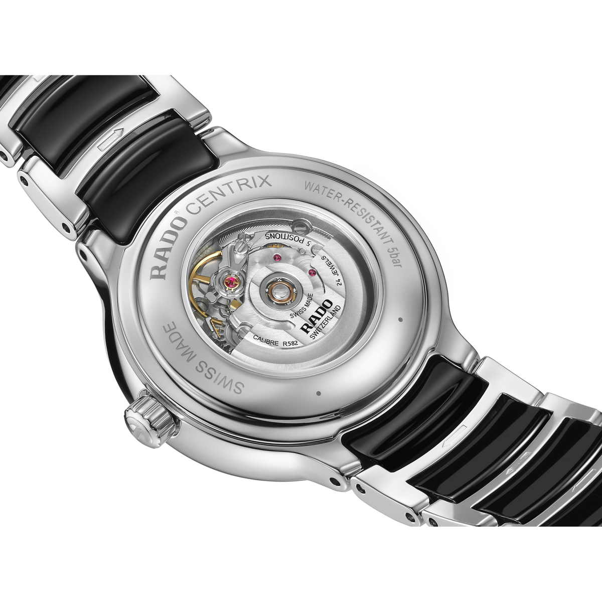 RADO Centrix Automatic Diamonds Super Jubilé Black