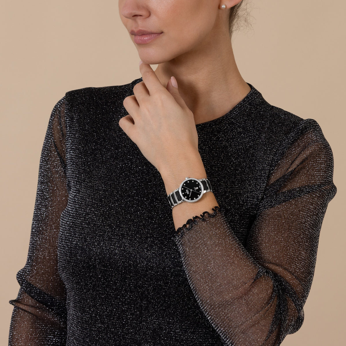 RADO Centrix Automatic Diamonds Super Jubilé Black