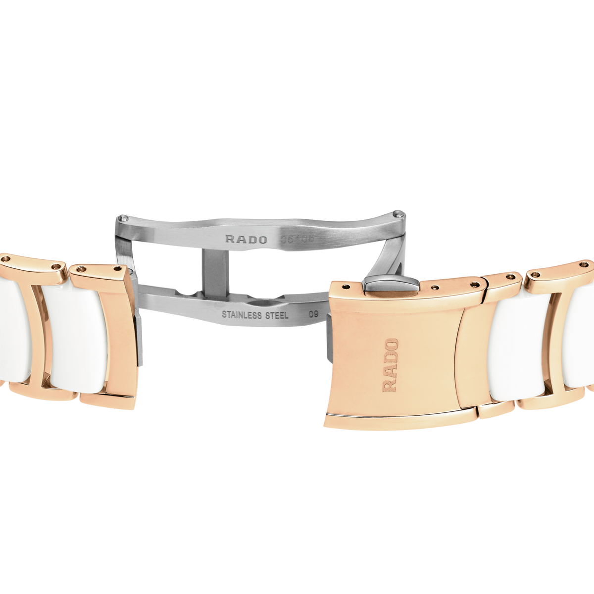 RADO Centrix Automatic Diamonds Open Heart white rose