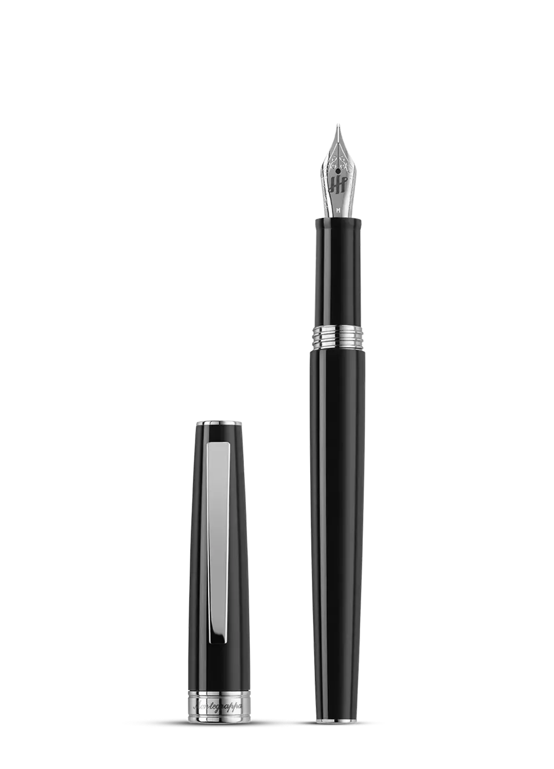 Montegrappa FP M Armonia Black Steel