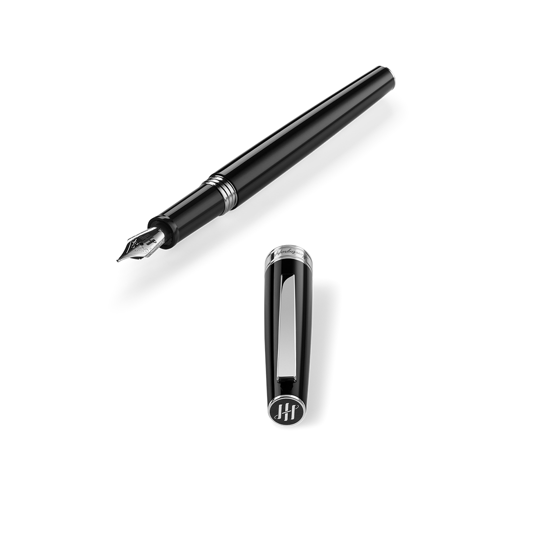 Montegrappa FP M Armonia Black Steel