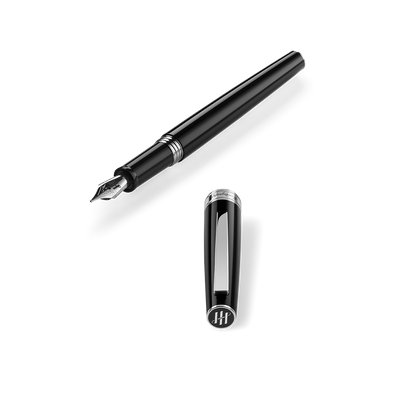 Montegrappa FP M Armonia Black Steel