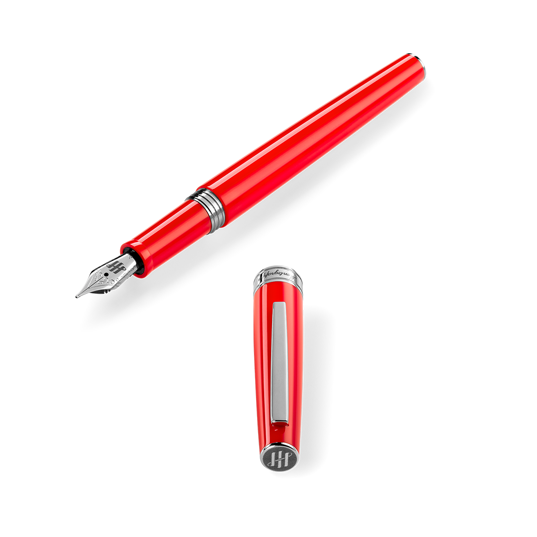 Montegrappa FP M Armonia Scarlet Red Steel