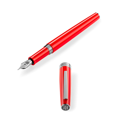 Montegrappa FP M Armonia Scarlet Red Steel