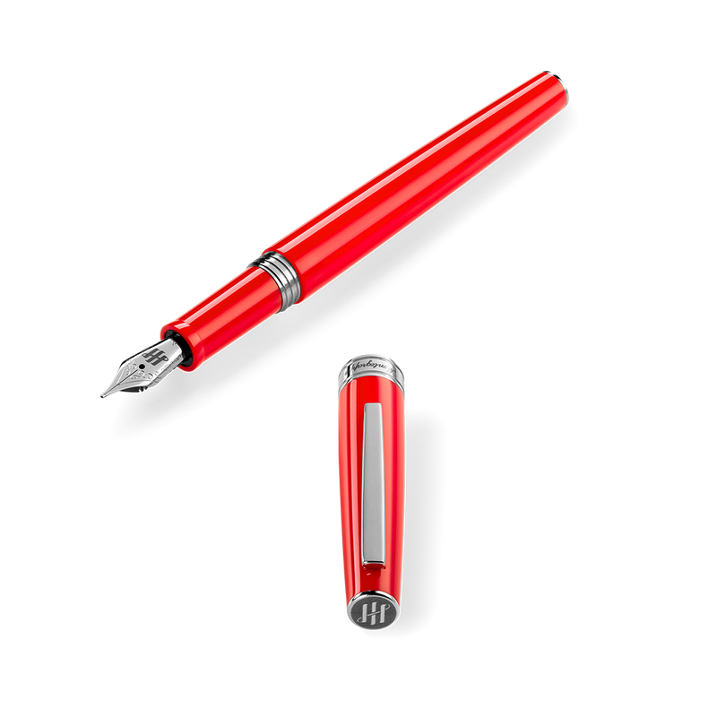 Montegrappa FP M Armonia Scarlet Red Steel