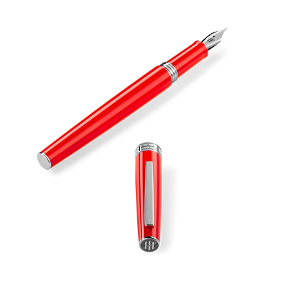 Montegrappa FP M Armonia Scarlet Red Steel