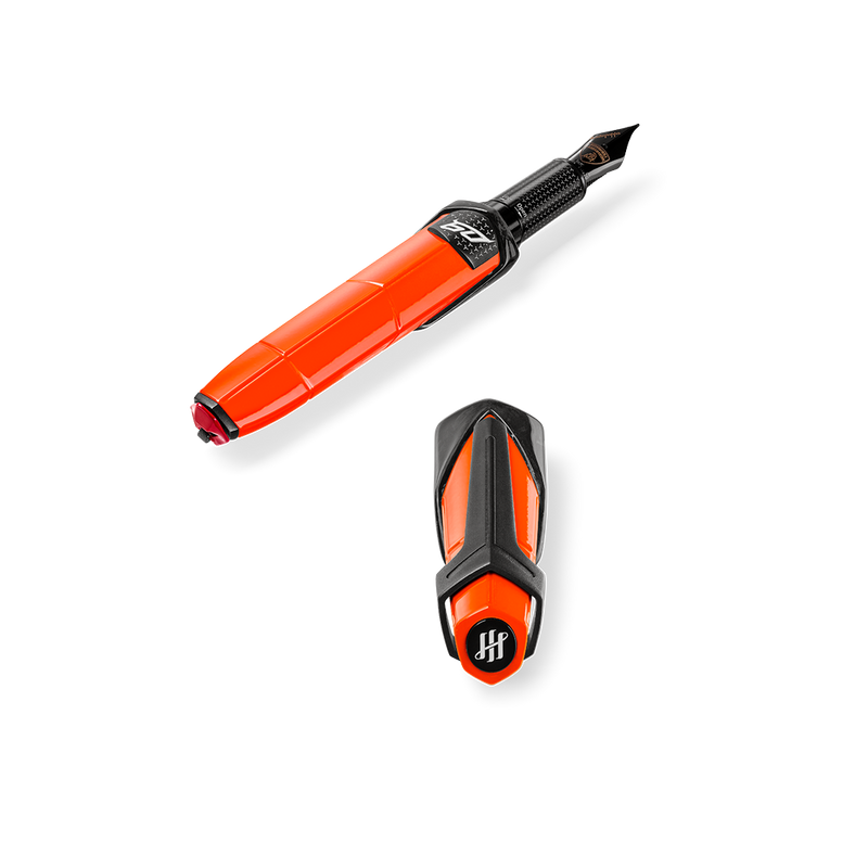 AUTOMOBILI LAMBORGHINI 60° Fountain Pen, Arancio Apodis