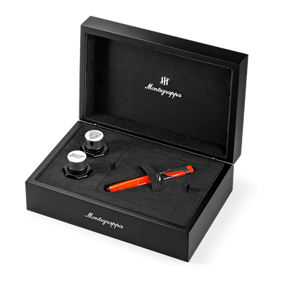 AUTOMOBILI LAMBORGHINI 60° Fountain Pen, Arancio Apodis