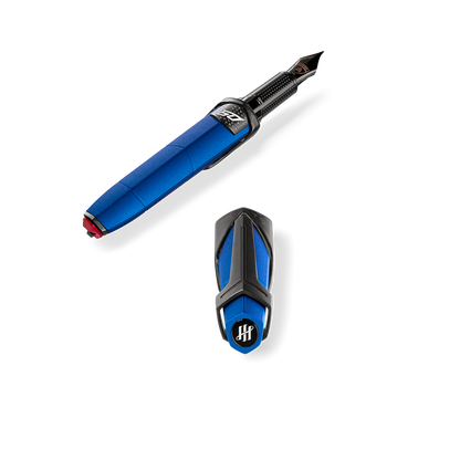 AUTOMOBILI LAMBORGHINI 60° Fountain Pen, Blu Aegeus