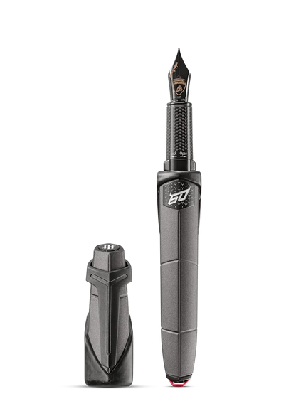 AUTOMOBILI LAMBORGHINI 60° Fountain Pen, Grigio Titans