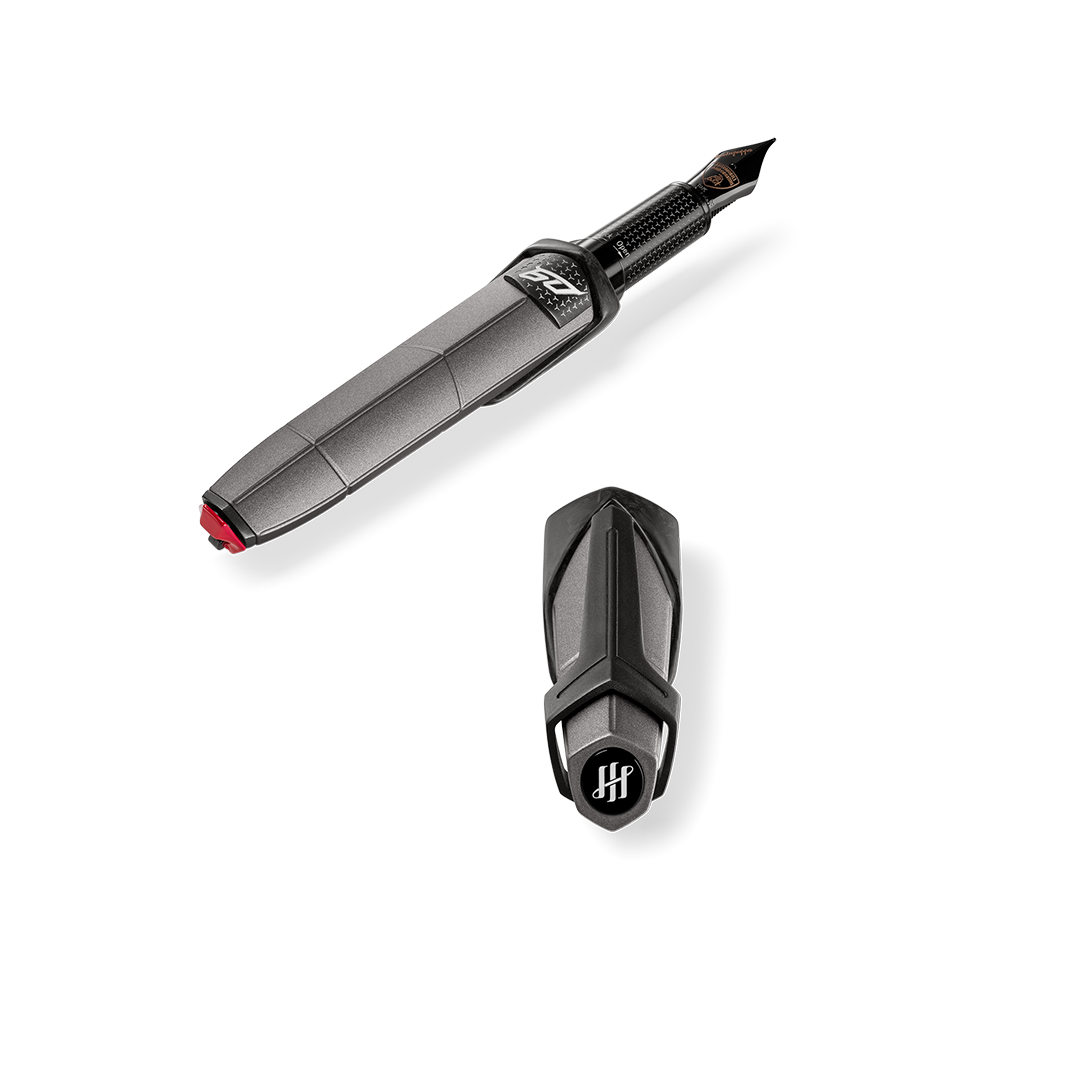 AUTOMOBILI LAMBORGHINI 60° Fountain Pen, Grigio Titans