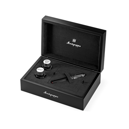 AUTOMOBILI LAMBORGHINI 60° Fountain Pen, Nero Noctis
