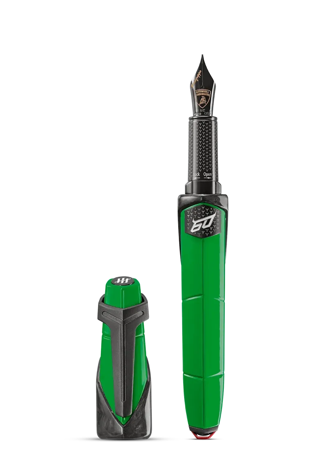 AUTOMOBILI LAMBORGHINI 60° Fountain Pen, Verde Viper