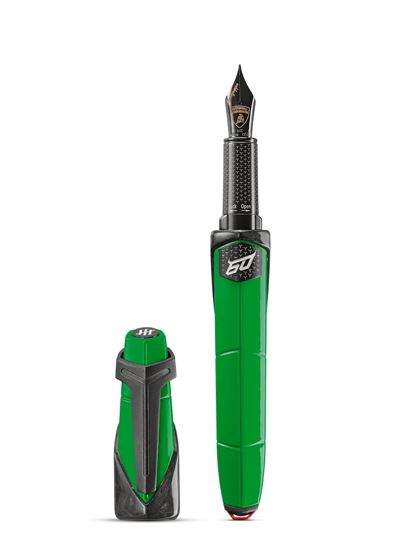 AUTOMOBILI LAMBORGHINI 60° Fountain Pen, Verde Viper