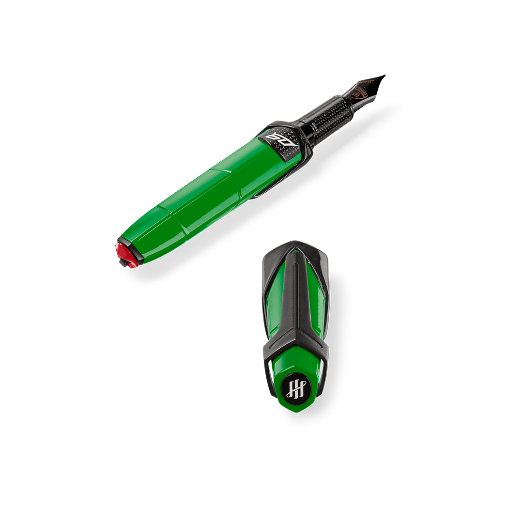 AUTOMOBILI LAMBORGHINI 60° Fountain Pen, Verde Viper