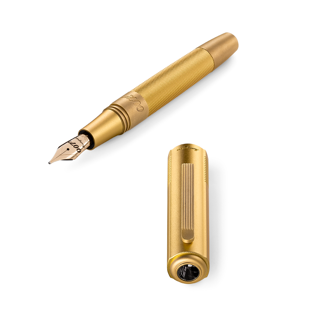 007 Goldfinger Fountain Pen 14k Gold Nib
