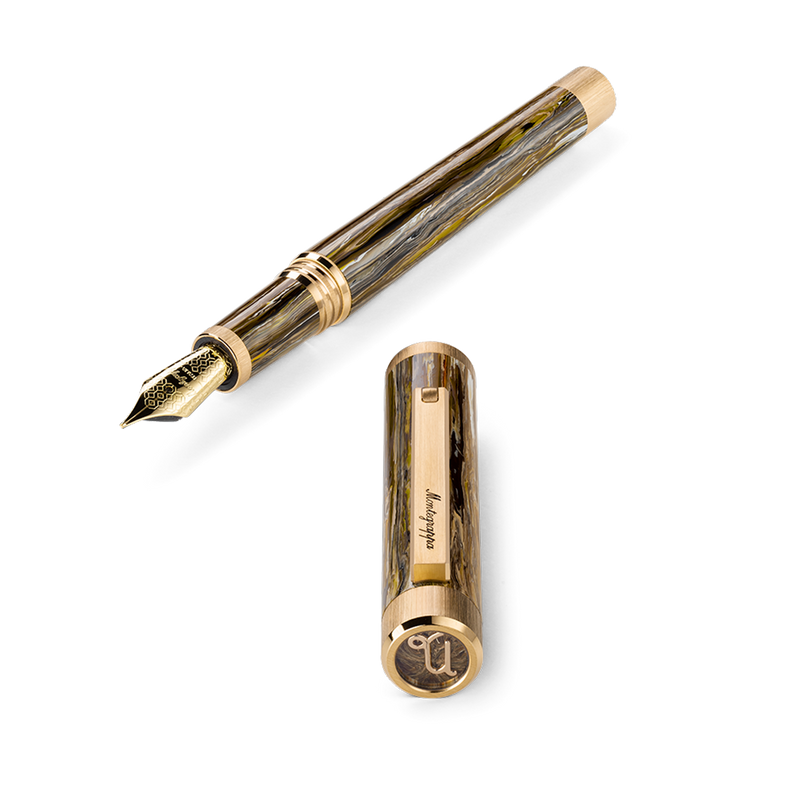 Zero Zodiac Capricorn Fountain Pen, Nib Steel