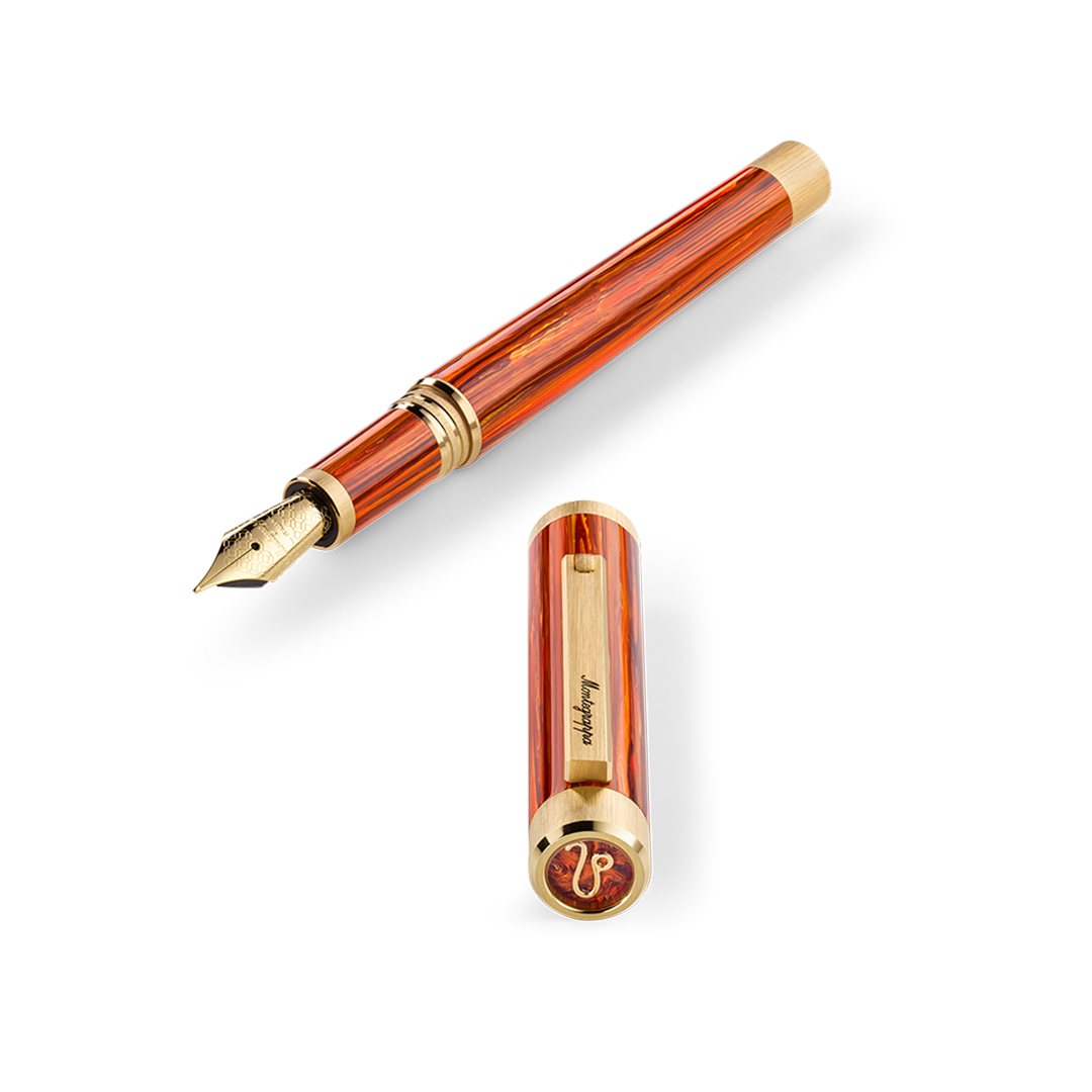 Zero Zodiac Leo Fountain Pen, Nib Steel