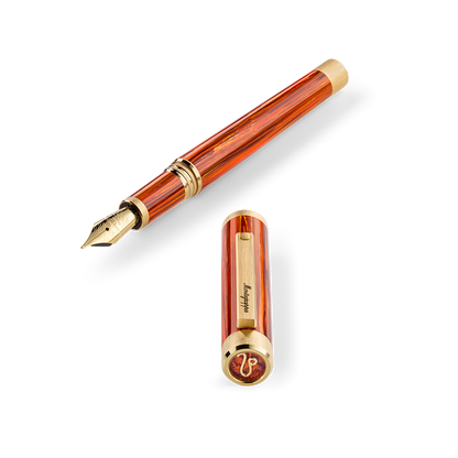 Zero Zodiac Leo Fountain Pen, Nib Steel