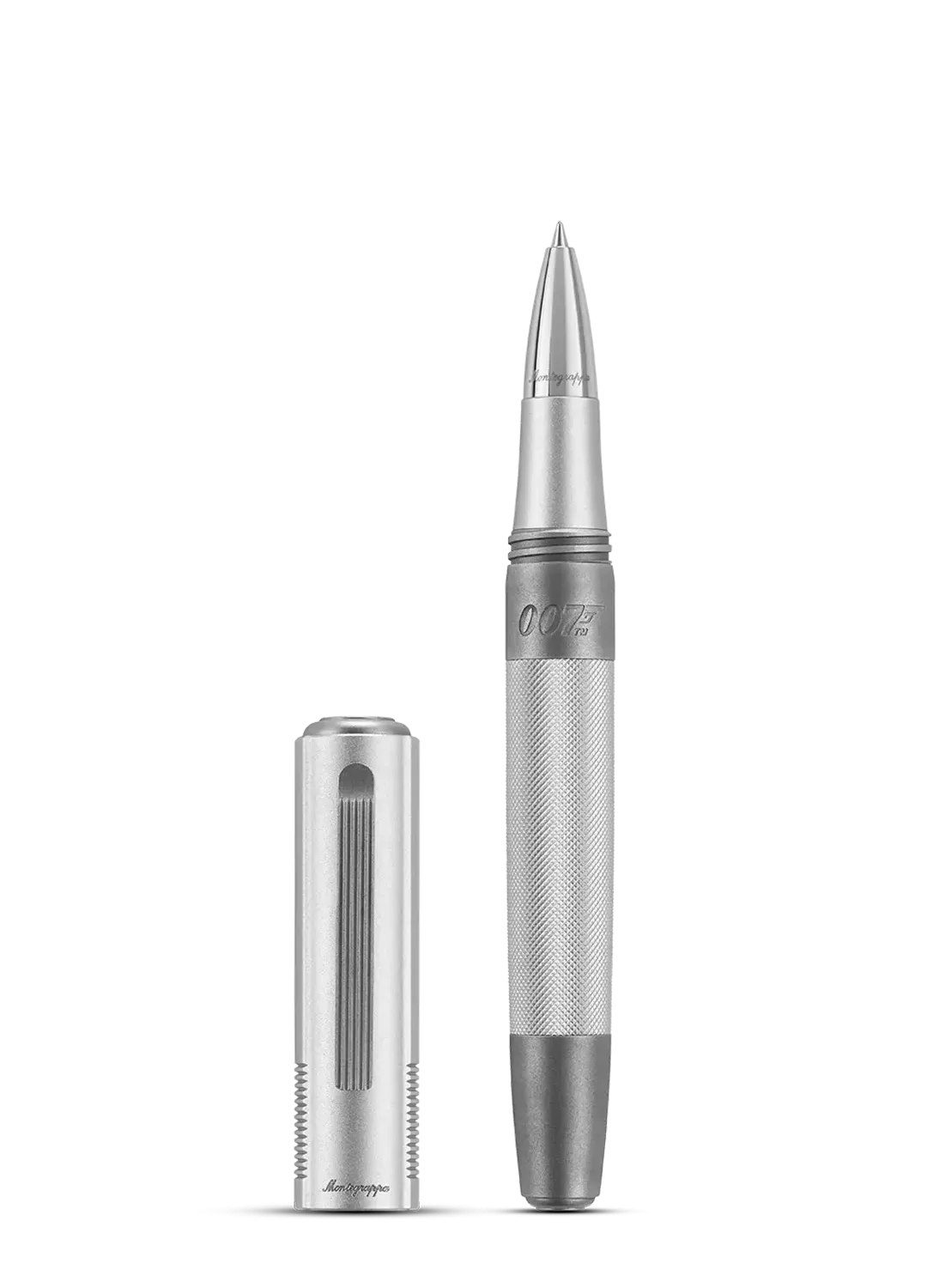 עט רולר מונטגראפה 007 Special Issue Silver Edition אלומיניום