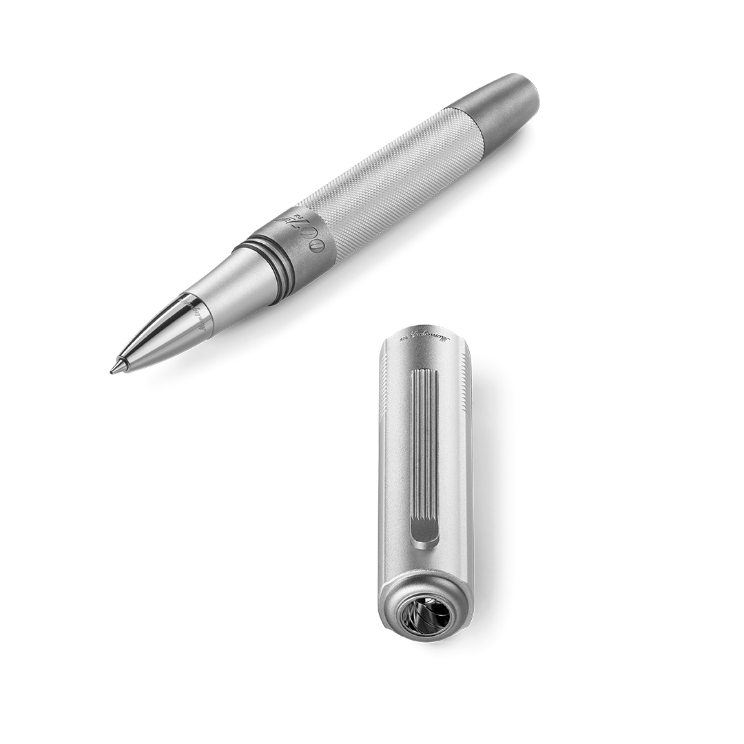 עט רולר מונטגראפה 007 Special Issue Silver Edition אלומיניום