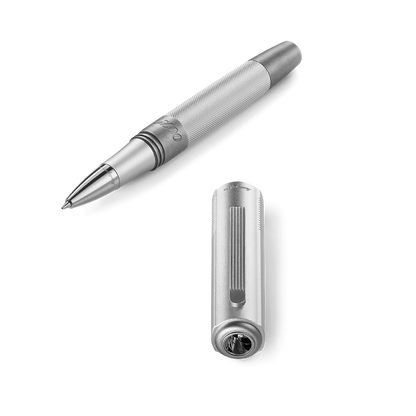 עט רולר מונטגראפה 007 Special Issue Silver Edition אלומיניום