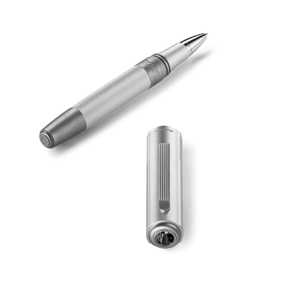 עט רולר מונטגראפה 007 Special Issue Silver Edition אלומיניום