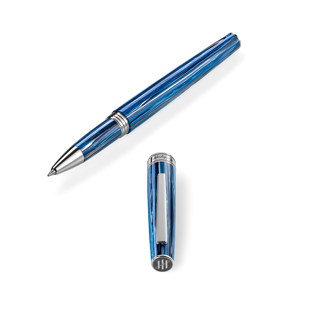 Montegrappa RB Armonia Adriatic Blue Sea Steel