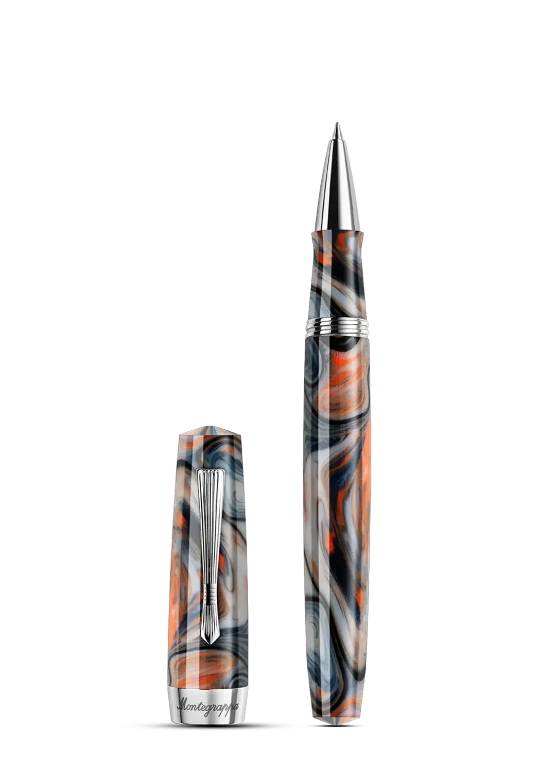 Montegrappa Elmo 02 Rollerball, Croda Rossa